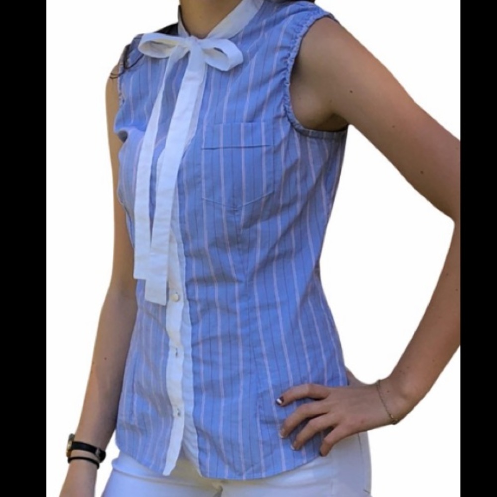 Y2K Dolce & Gabbana Sleeveless Blouse - Picture 2 of 8